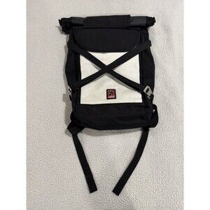 CHROME Industries White Rolltop Waterproof Padded Laptop BACKPACK Rare
